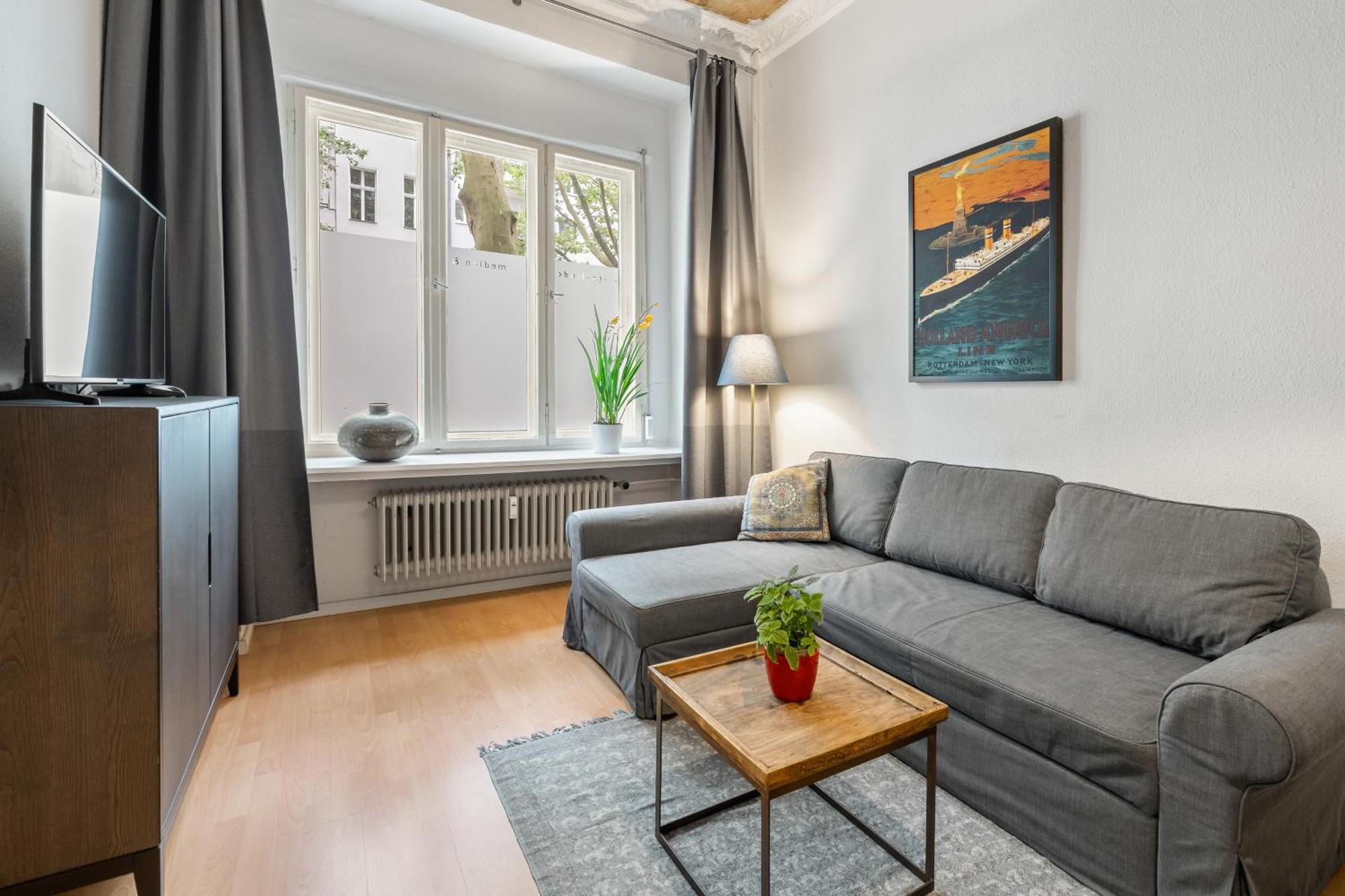 The Gleditsch - Central Schoeneberg Location, 1Br, 1 Living Room, Group Friendly, Ideal For 2 - 4 Guests — Fotos 3
